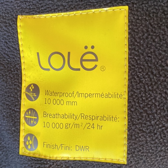 Lole fleece lined jacket Sz 6 - Picture 3 of 6